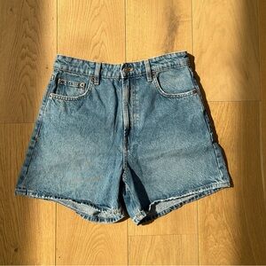Zara Retro Denim Shorts